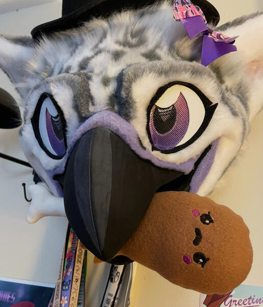 Fits in furry mouths