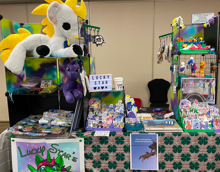 Sunshine Pony Con 2026 Booth Setup