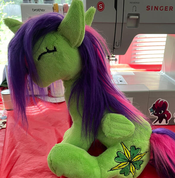 Lucky Star OC Sitting Plush