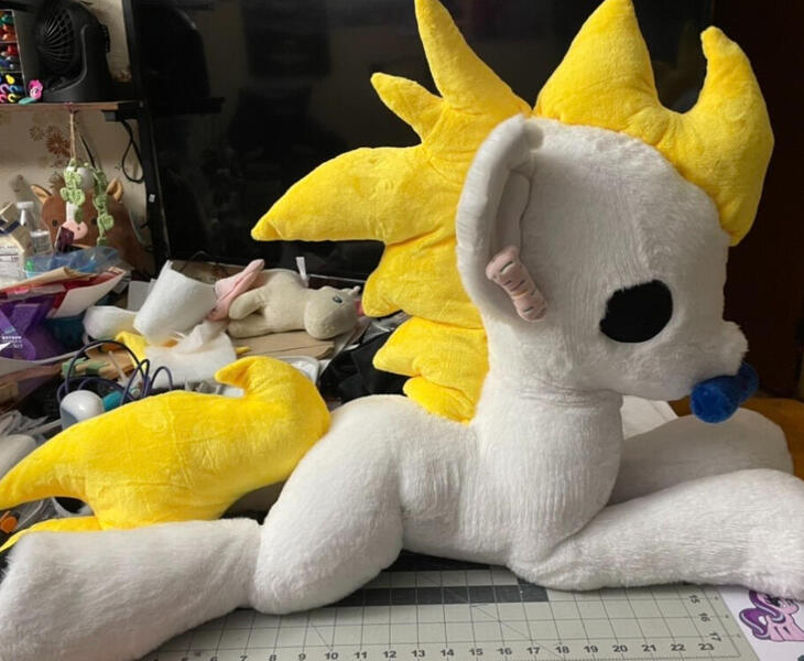 Misty Sprinkles (Sunshine Pony Con Mascot) - 30" Weighted Pony Plush
