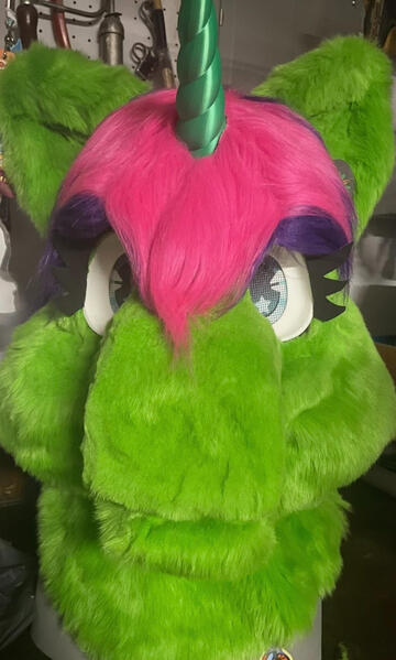 Lucky Star OC Custom Fursuit/Ponysuit Head
