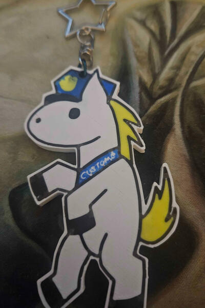 Custom 3D Printed Keychains
